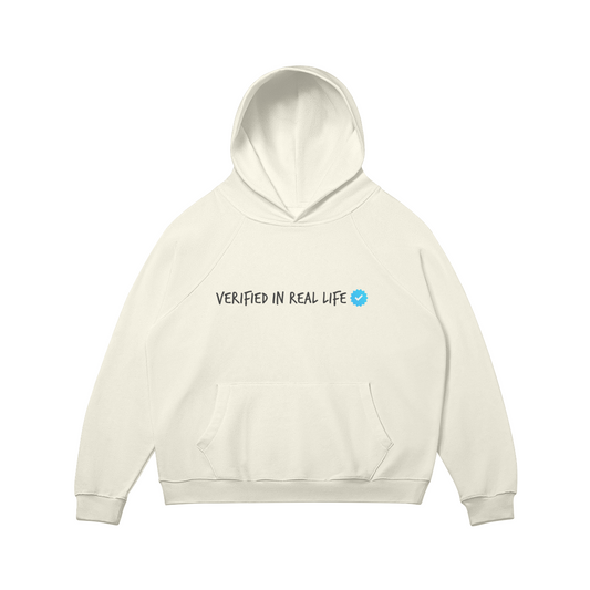 Verified In Real Life Hoodie - Off White