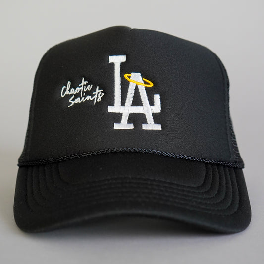 LA Signature Trucker Hat - Black