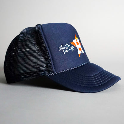 H-Town Signature Trucker Hat - Navy