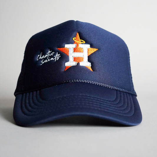 H-Town Signature Trucker Hat - Navy