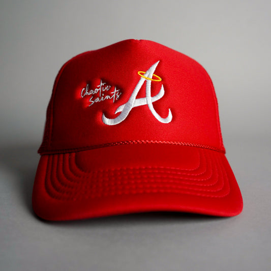 ATL Signature Trucker Hat - Red