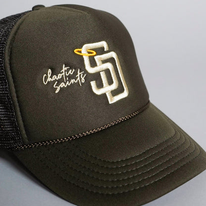 SD Signature Trucker Hat - Brown