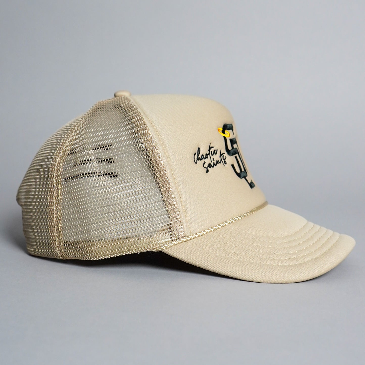 SD Signature Trucker Hat - Khaki