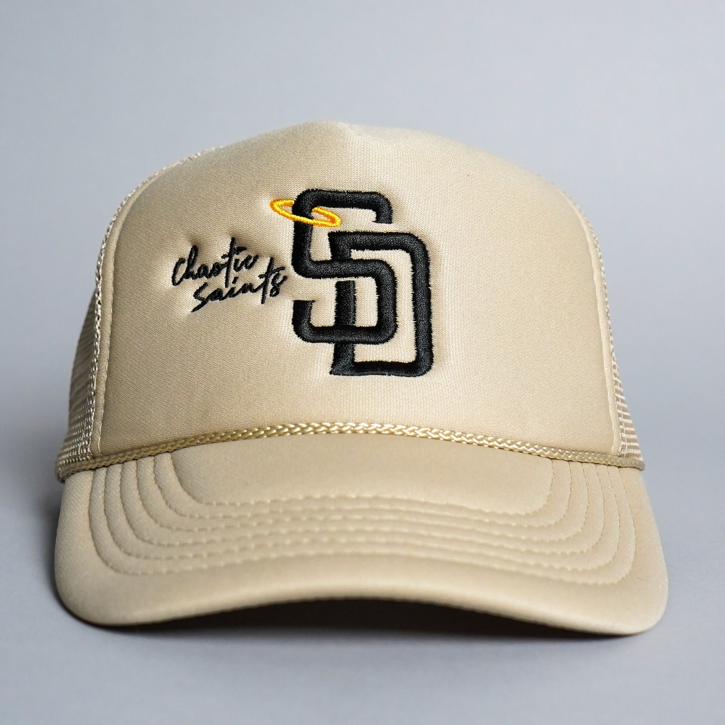 SD Signature Trucker Hat - Khaki