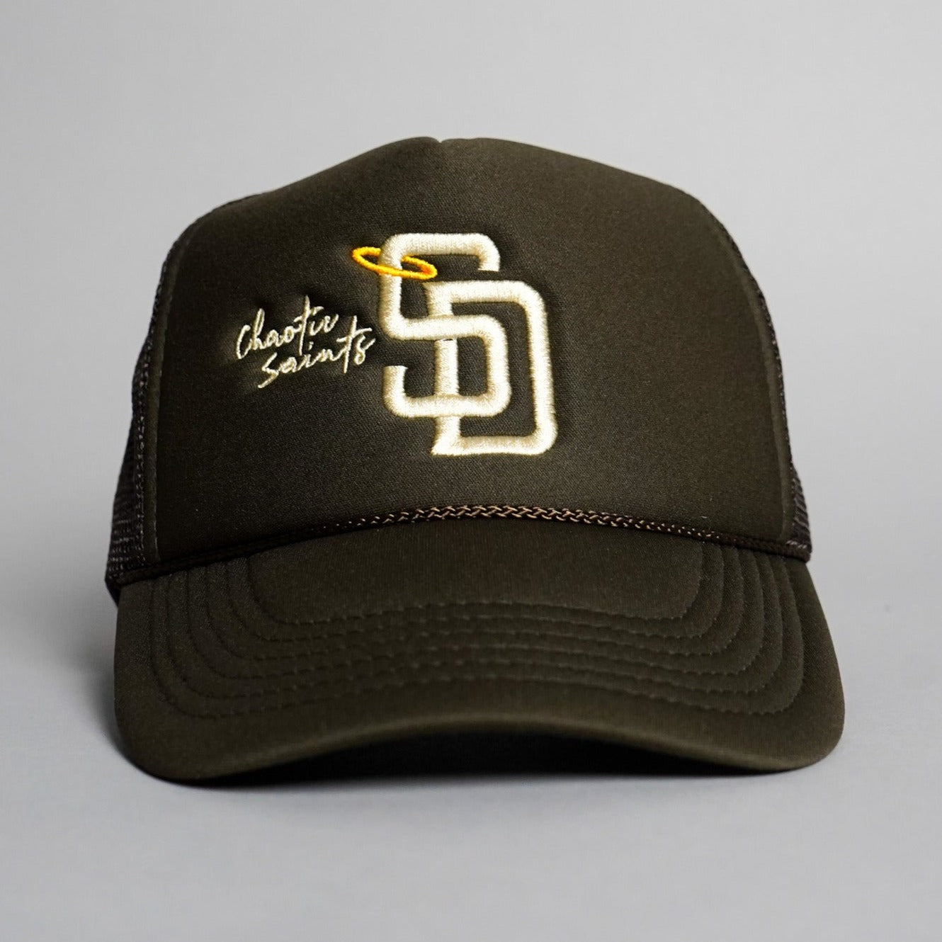 SD Signature Trucker Hat - Brown