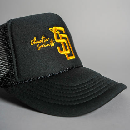 SD Signature Trucker Hat - Black