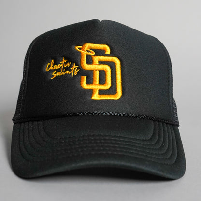 SD Signature Trucker Hat - Black