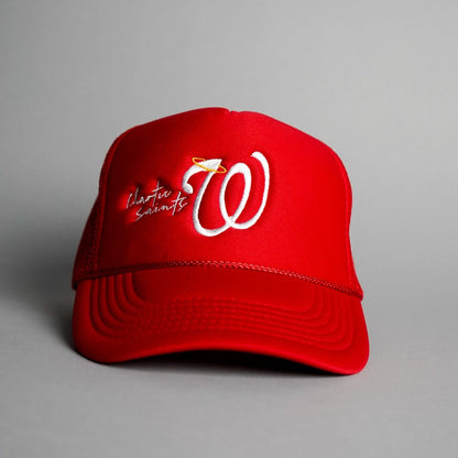 Washington Signature Trucker Hat - Red