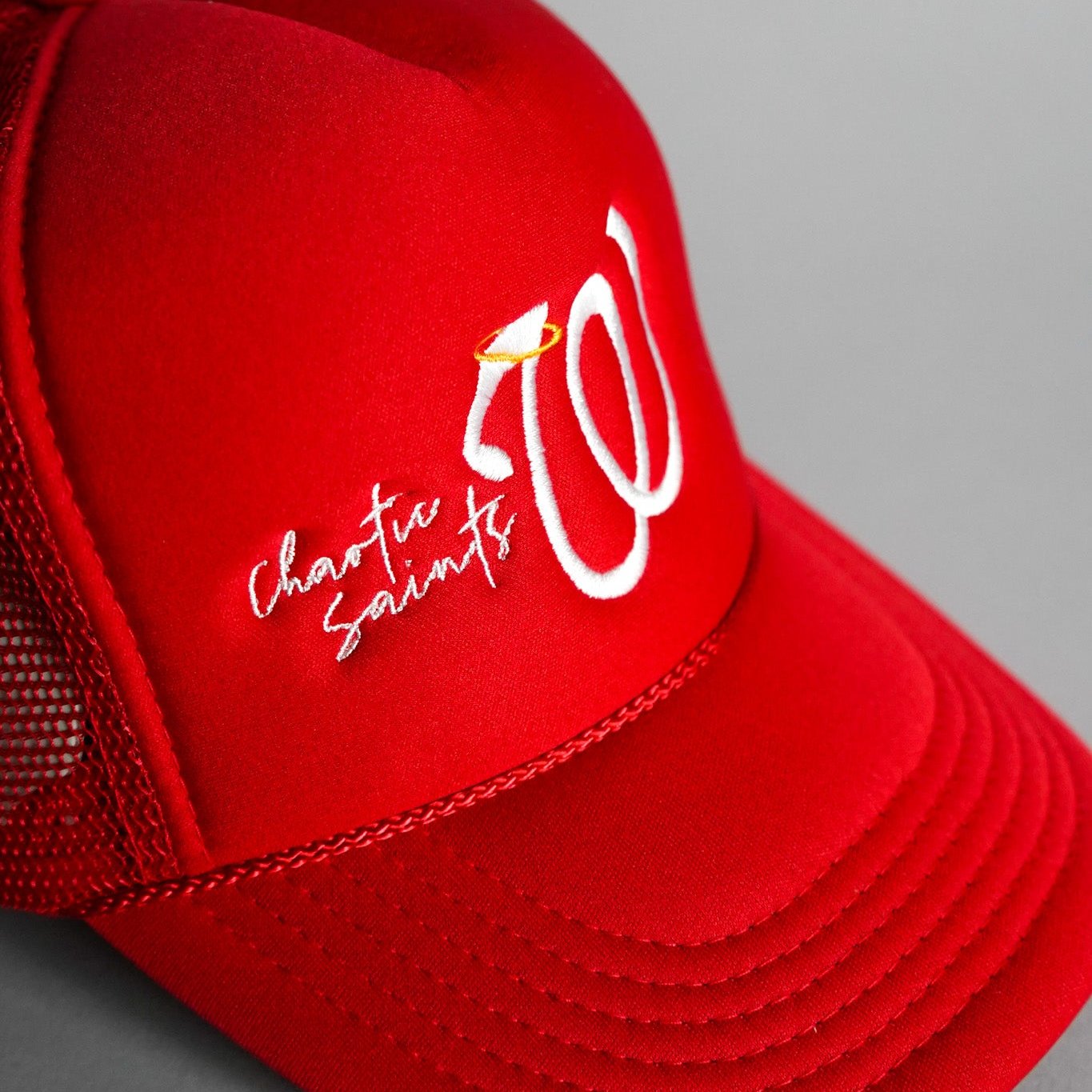 Washington Signature Trucker Hat - Red