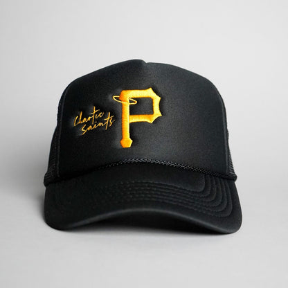 Steel City P Signature Trucker Hat - Black