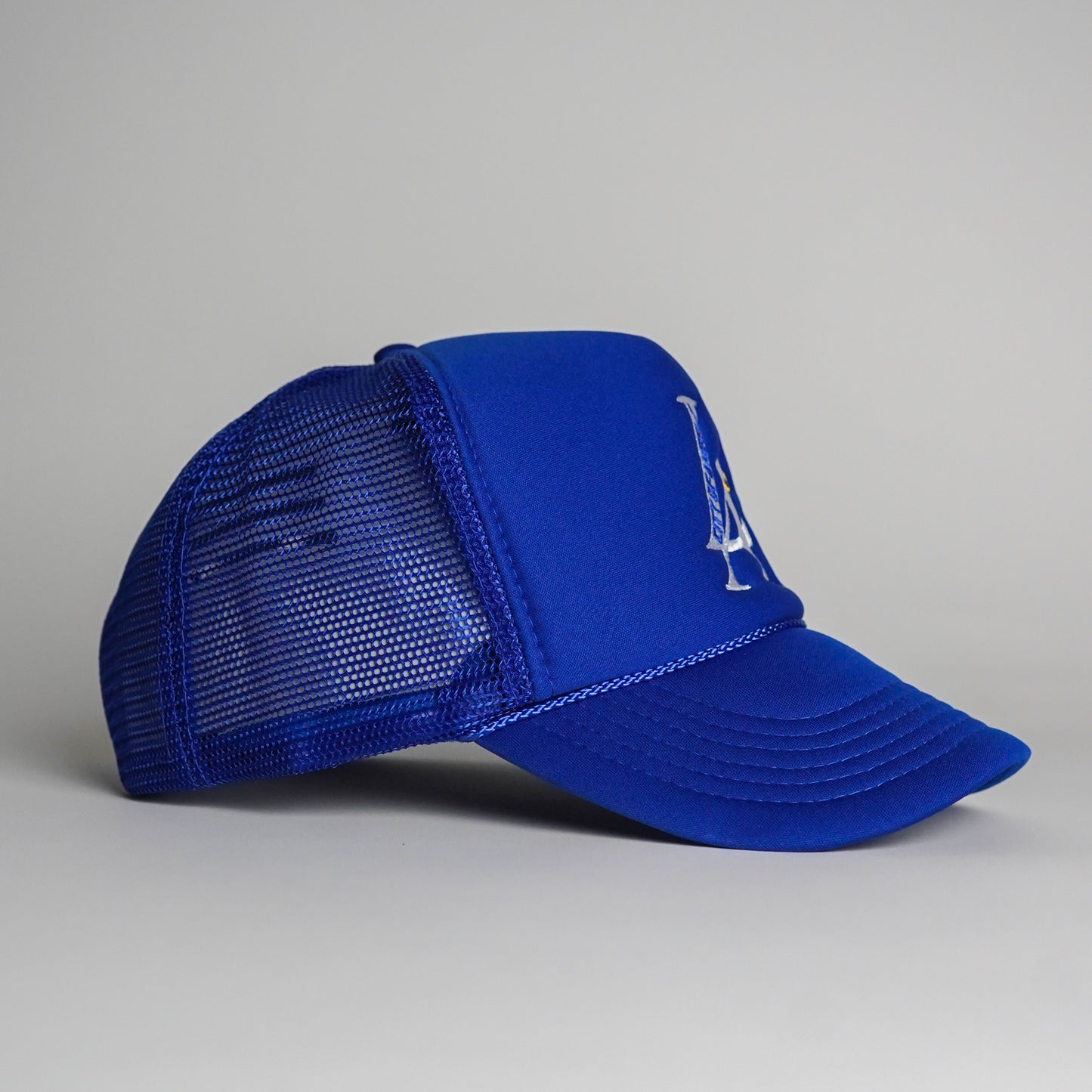 LA City Of Angels Trucker Hat - Royal Blue