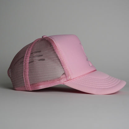 LA City Of Angels Trucker Hat - Pink