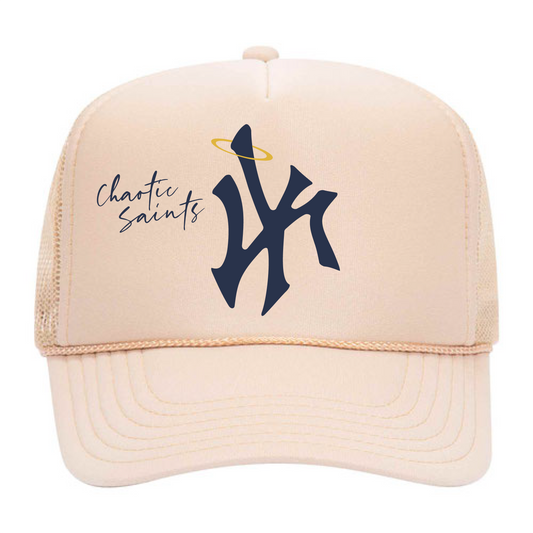 Empire State Signature Trucker Hat - Cream