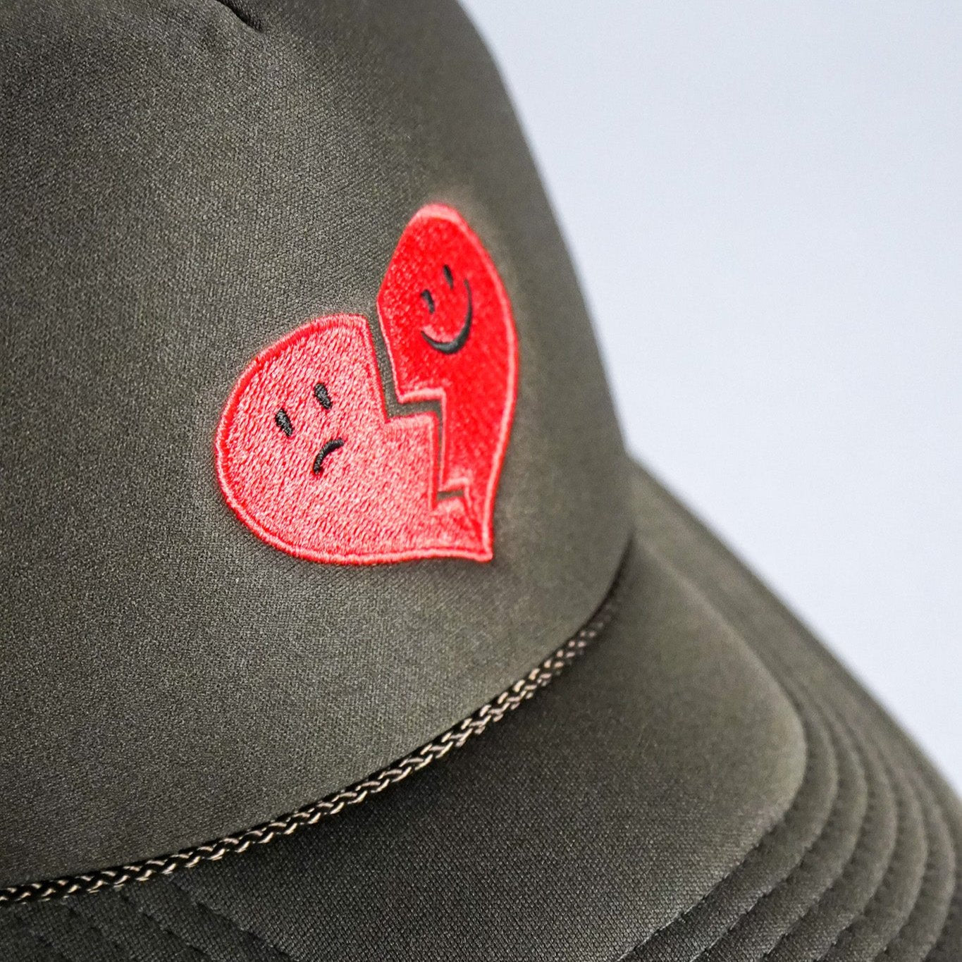 Hopeless Romantic Trucker Hat - Brown