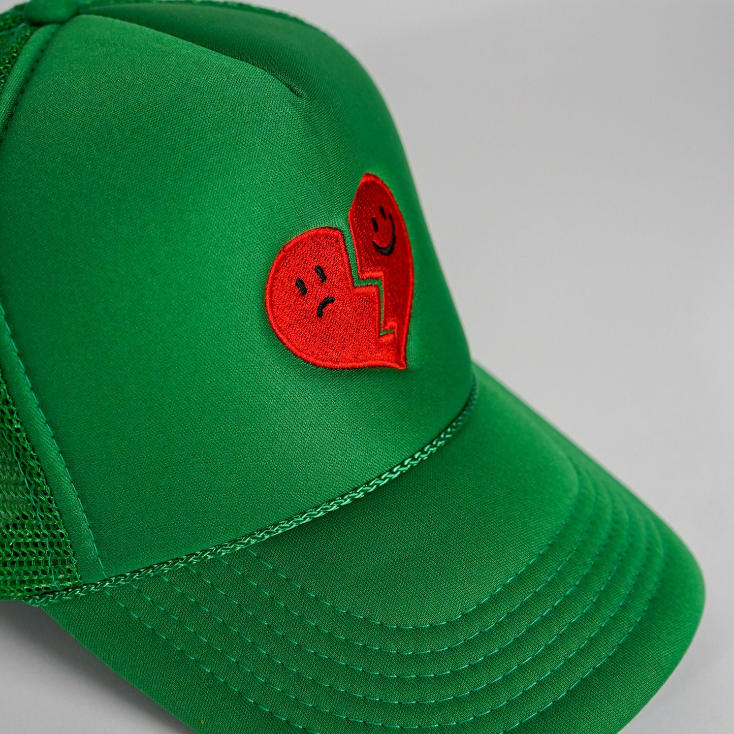 Hopeless Romantic Trucker Hat - Green