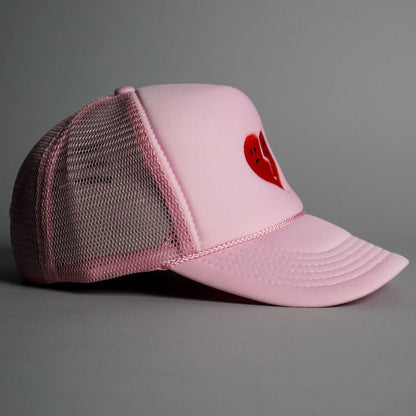 Hopeless Romantic Trucker Hat - Pink