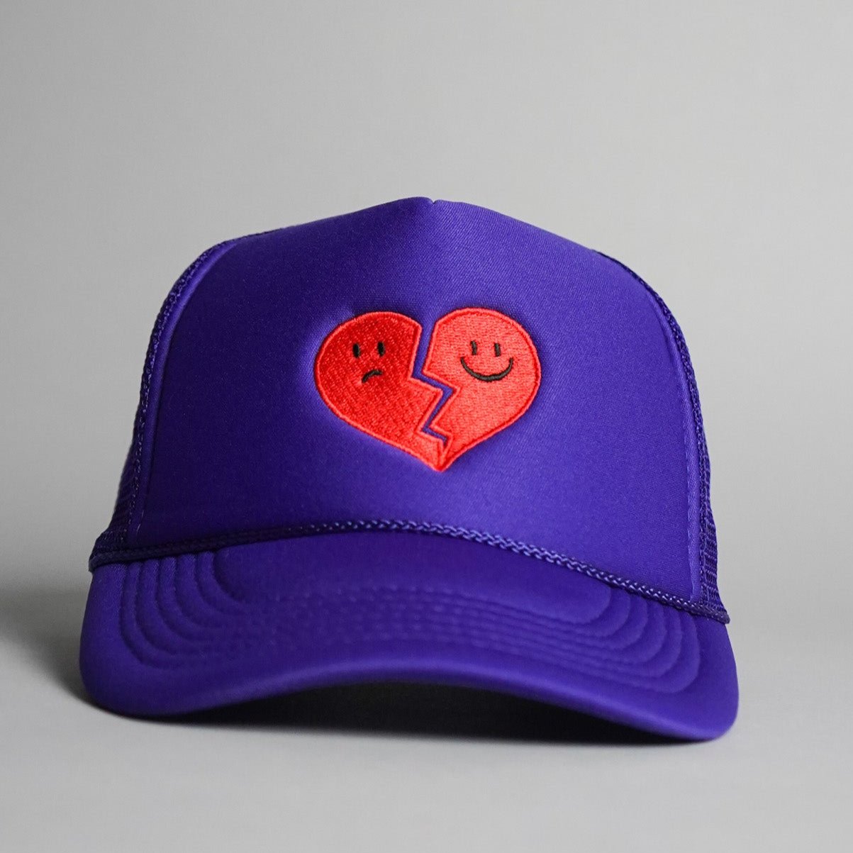 Hopeless Romantic Trucker Hat - Purple