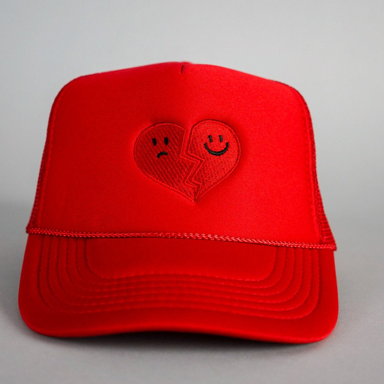 Hopeless Romantic Trucker Hat - Red