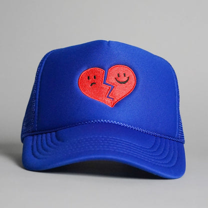 Hopeless Romantic Trucker Hat - Royal Blue