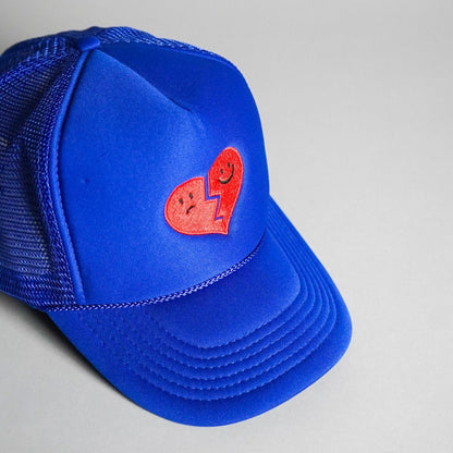 Hopeless Romantic Trucker Hat - Royal Blue