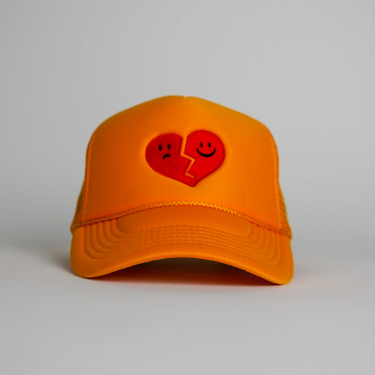 Hopeless Romantic Trucker Hat - Gold