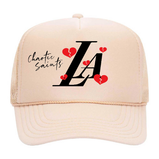 LA Heartbreakers Trucker Hat - Cream