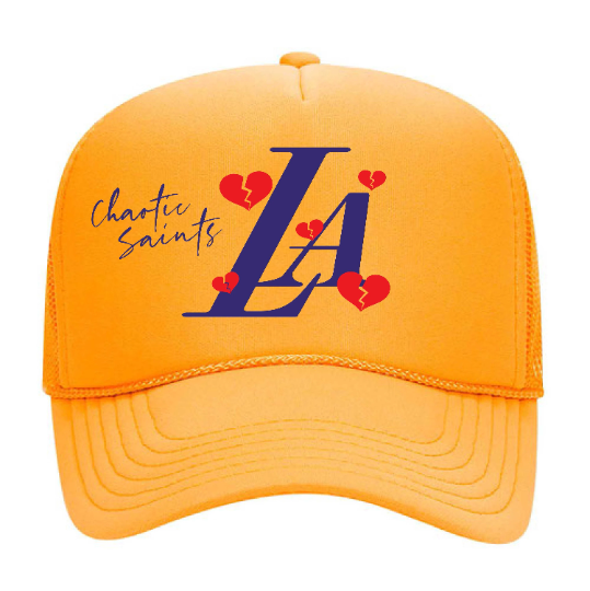 LA Heartbreakers Trucker Hat - Gold