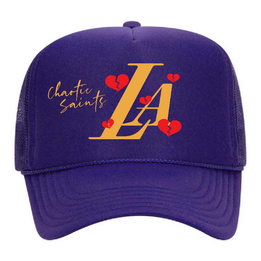 LA Heartbreakers Trucker Hat - Purple