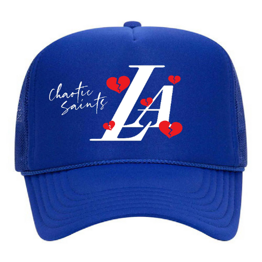 LA Heartbreakers Trucker Hat - Royal Blue