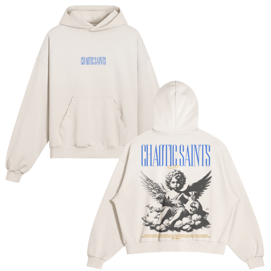 Moneybag Saints Hoodie - Off White