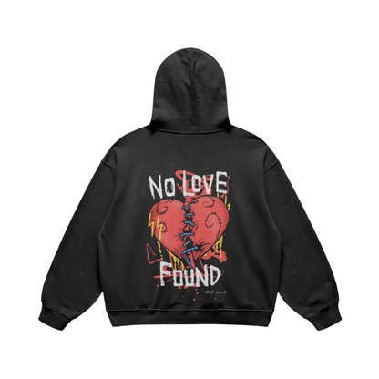 No Love Lost No Love Found Hoodie - Faded Black