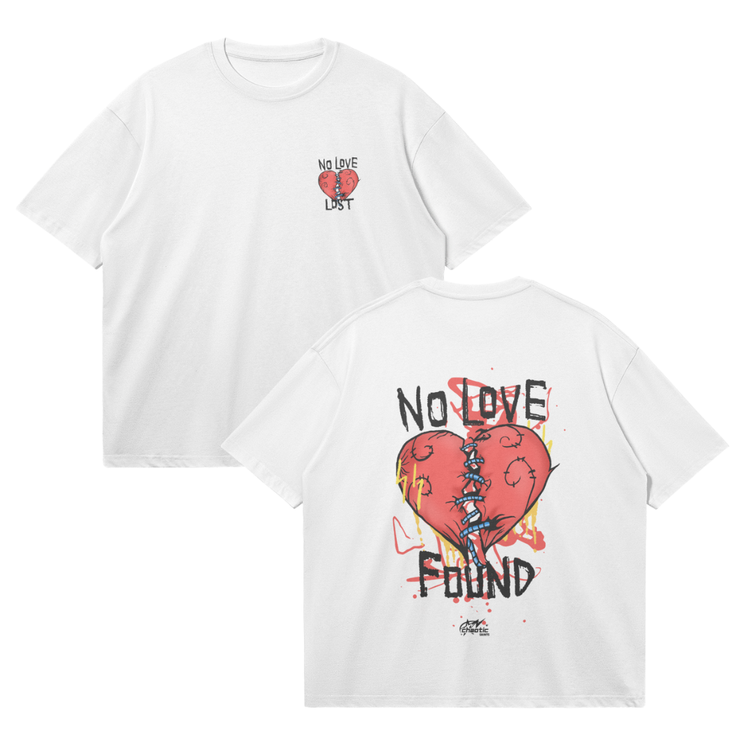 No Love Lost No Love Found - White