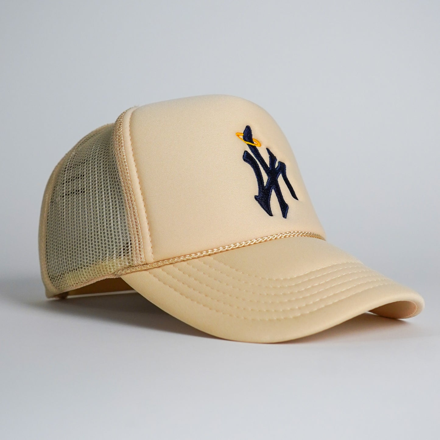 Empire State Signature Trucker Hat - Cream