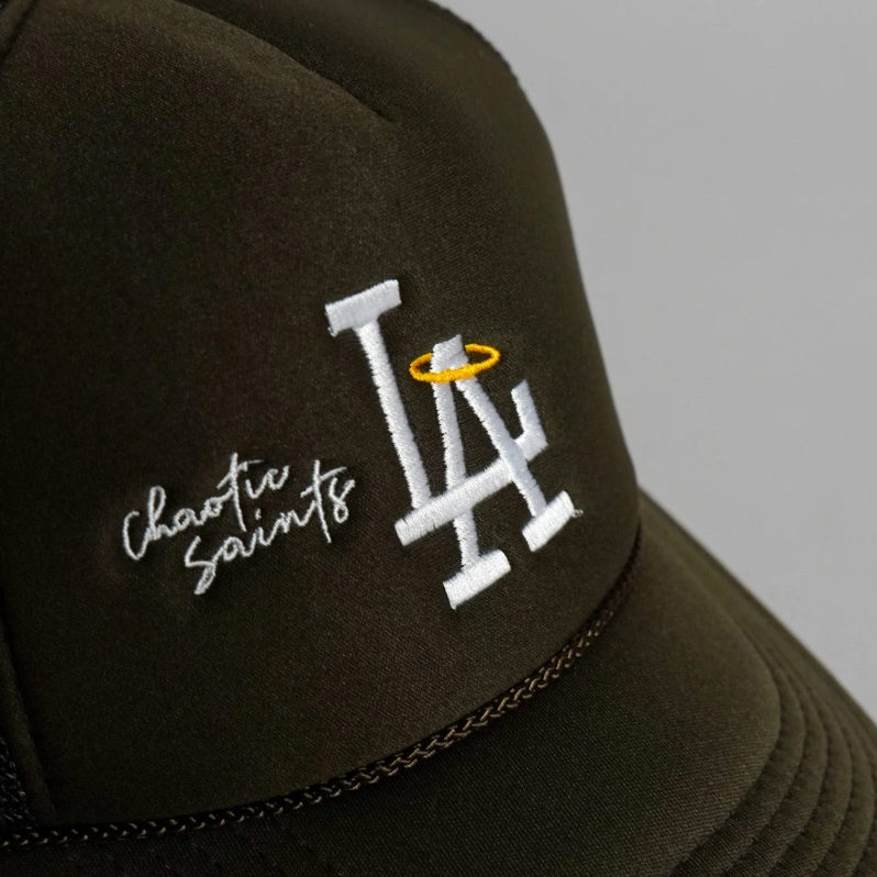 LA Signature Trucker Hat - Brown