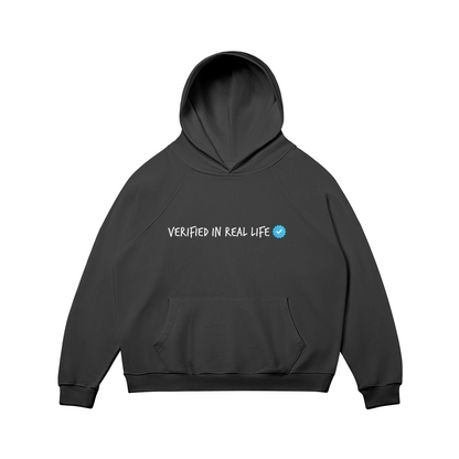 Verified In Real Life Hoodie - Black