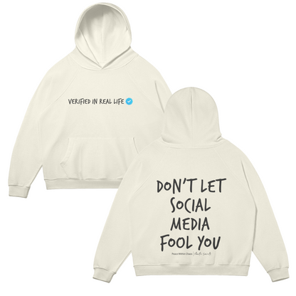 Verified In Real Life Hoodie - Off White
