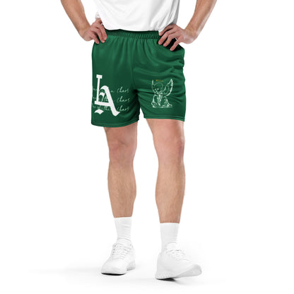 LA Peace Within Chaos Premium Mesh Shorts - Green