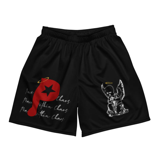 Philly Peace Within Chaos Premium Mesh Shorts - Black