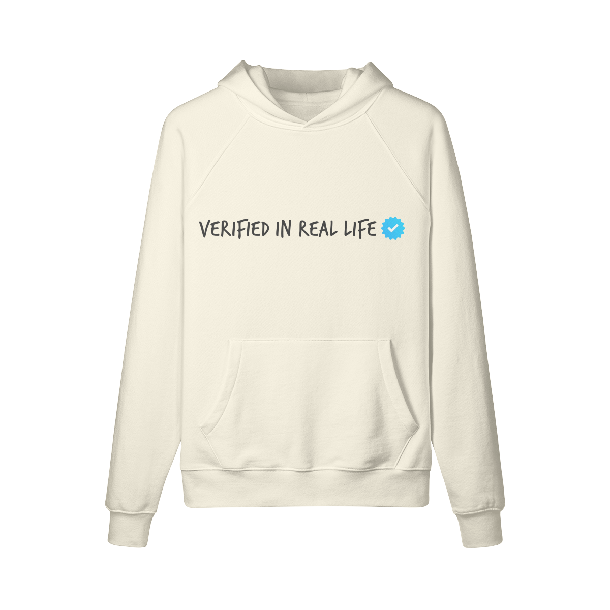 Verified In Real Life Hoodie - Off White