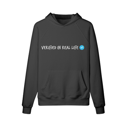 Verified In Real Life Hoodie - Black